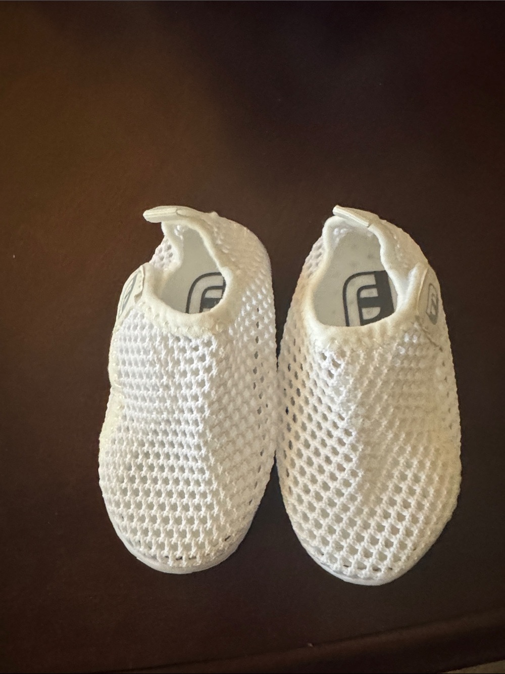 Kids Mesh Slip-On Water Shoes - White